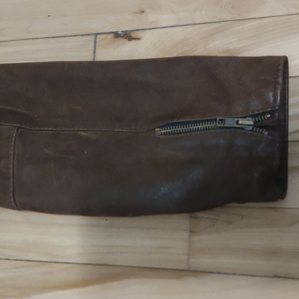 Brown Suede Moto Jacket - Picture 13 of 16